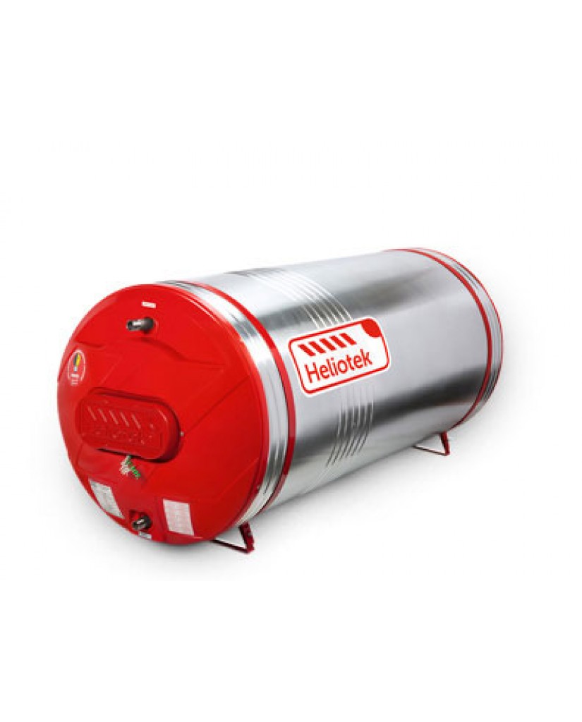 Aquecedor Heliotek Inox 444 - Apoio Elétrico Horizontal Baixa Pressão 200L