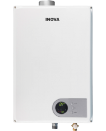 Aquecedor INOVA  Digital 230D Branco Bivolt 28 Litros