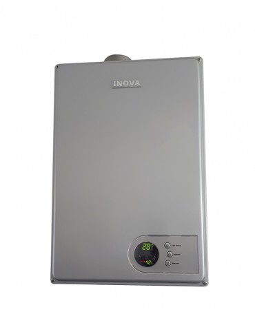Aquecedor INOVA  Digital 230D Prata Bivolt 28 Litros