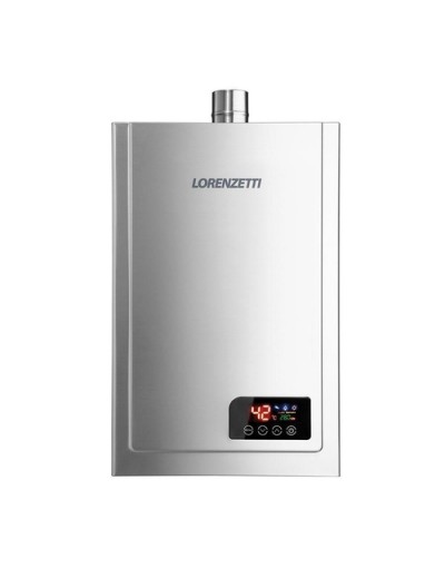 Aquecedor Lorenzetti LZ 2300DE - INOX - EXAUSTÃO FORÇADA - DIGITAL