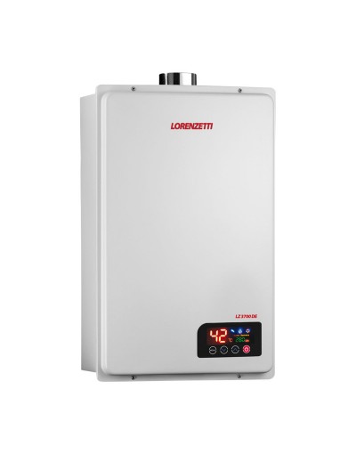 Aquecedor Lorenzetti LZ 3700DE- Branco  - EXAUSTÃO FORÇADA - DIGITAL