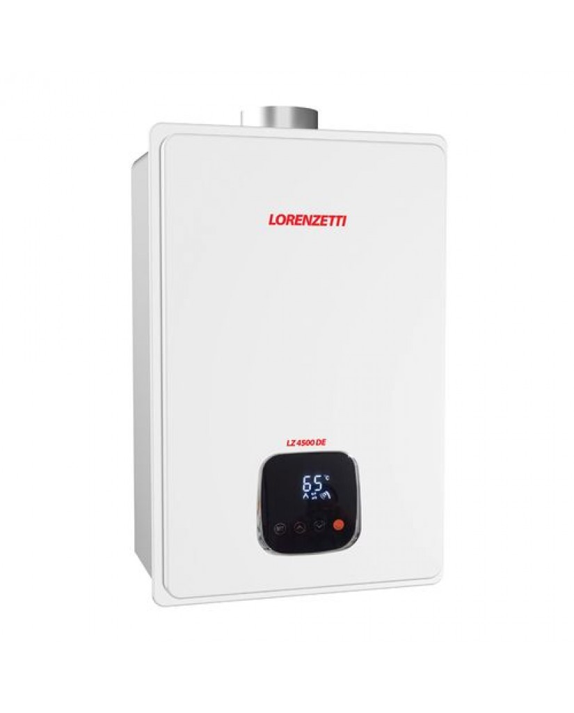 Aquecedor Lorenzetti LZ 4500DE- Branco  - EXAUSTÃO FORÇADA - DIGITAL