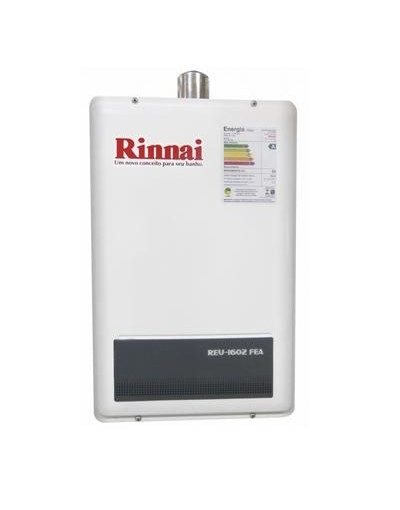 Aquecedor Rinnai Digital 22,5L a Gás REU1602 FEA Bivolt