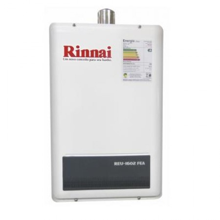 Aquecedor Rinnai Digital 22,5L a Gás REU1602 FEA Bivolt