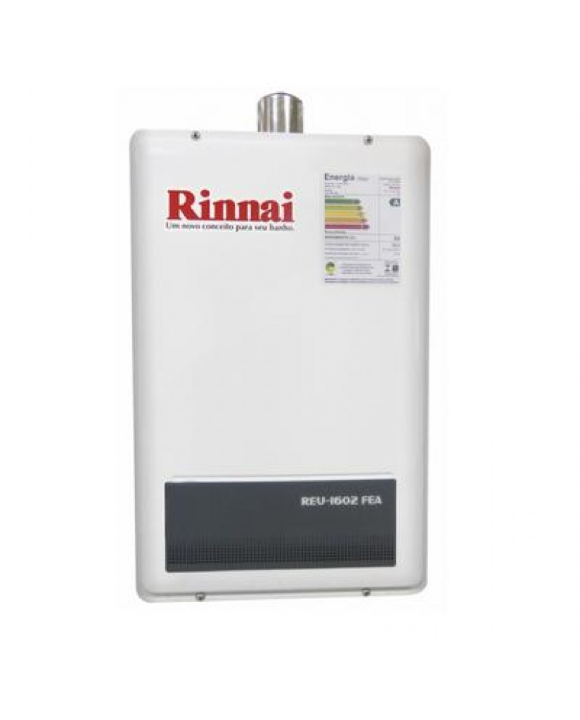 Aquecedor Rinnai Digital 22,5L a Gás REU1602 FEA Bivolt