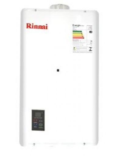 Aquecedor Rinnai Digital 32,5L a Gás REU2402 FEH Bivolt