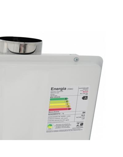 Aquecedor Rinnai Digital 32,5L a Gás REU2402 FEA Bivolt